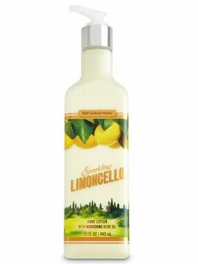 NEW Bath & Body Works Sparkling Limoncello Luxury Hand Lotion 15oz